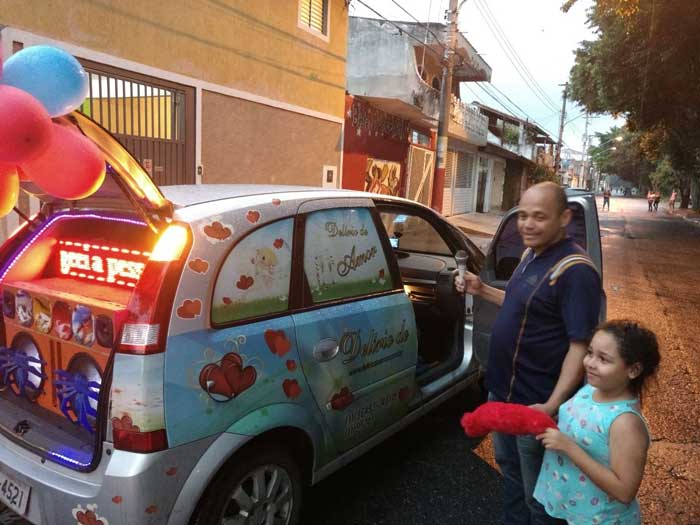 Loucura de Amor para Entrega de um carro