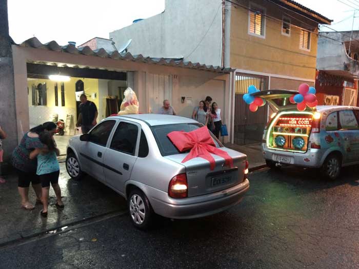 Loucura de Amor para Entrega de um carro