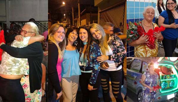 Telemensagem ao vivo