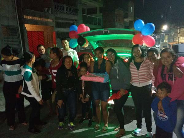 telemensagem ao vivo na zona norte