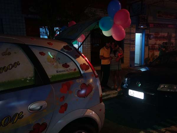 Telemensagem ao Vivo Aniversário de Casamento