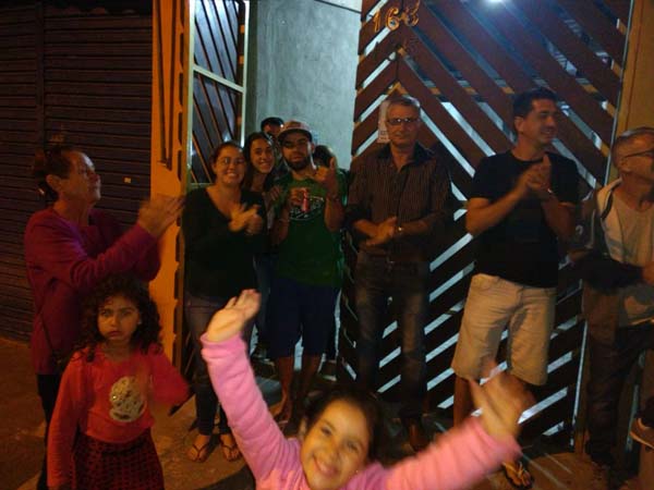 Telemensagem ao vivo no Itaim Paulista
