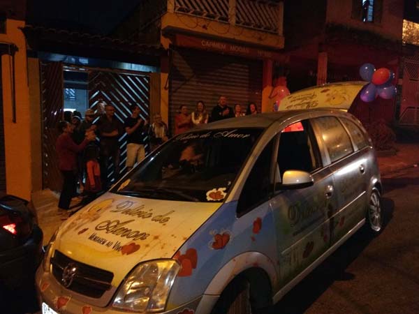Telemensagem ao vivo no Itaim Paulista