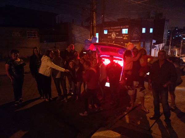 Telemensagem ao vivo no Itaim Paulista