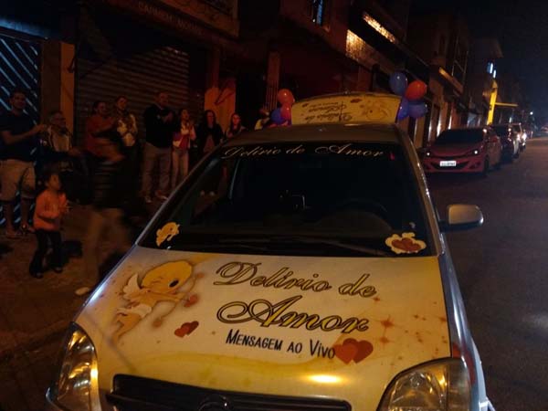 Telemensagem ao vivo no Itaim Paulista