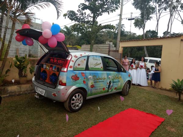 telemensagem ao vivo para casamento