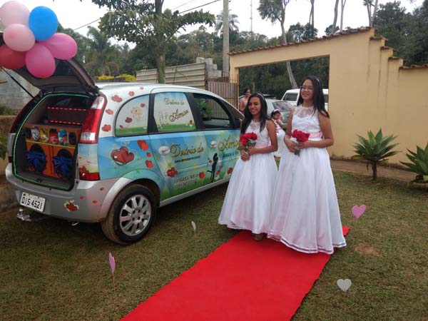 telemensagem ao vivo para casamento