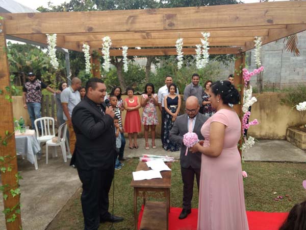 telemensagem ao vivo para casamento