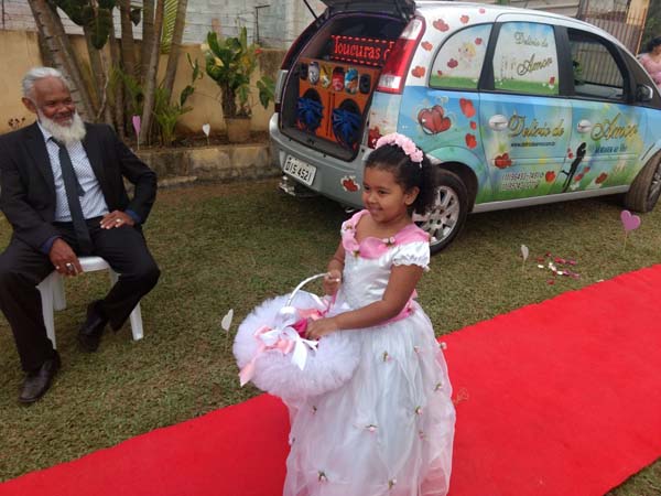 telemensagem ao vivo para casamento
