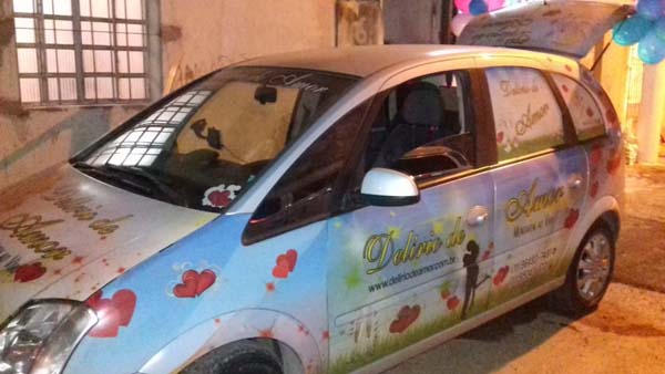 Declaração de Amor com carro de som