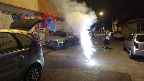 Carro de Homenagem em Guarulhos
