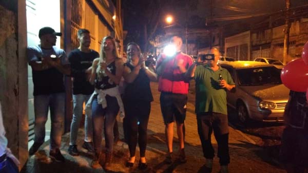 Homenagem ao vivo na Vila Matilde