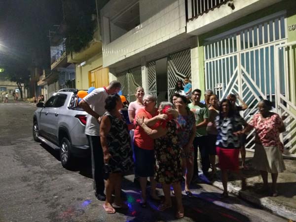 Carro de Mensagem na Zona Leste