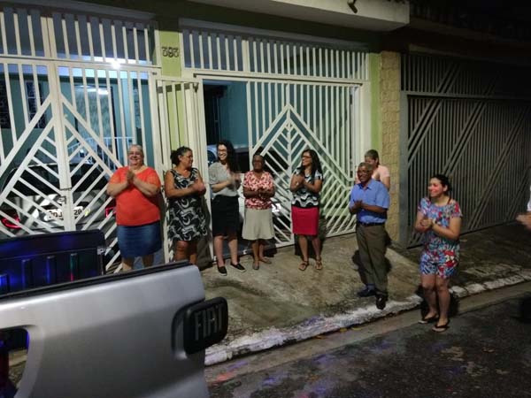 Carro de Mensagem na Zona Leste