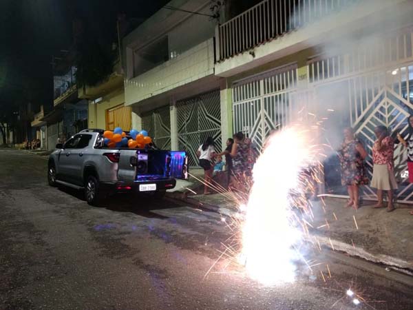 Carro de Mensagem na Zona Leste