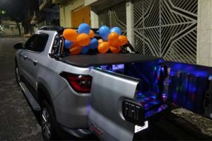 Carro de Mensagem na Zona Leste