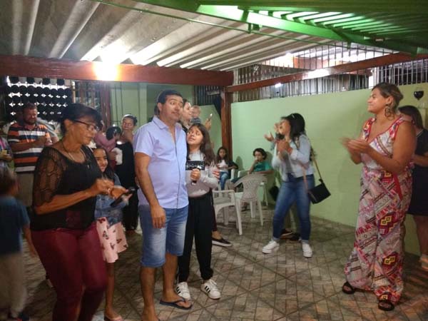 Telemensagem com carro de som
