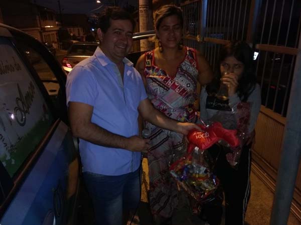 Telemensagem com carro de som