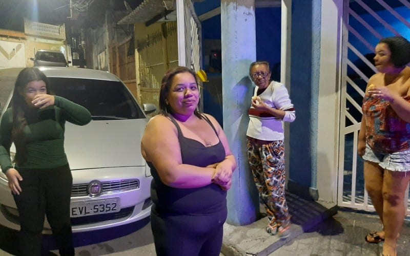 Homenagem ao Vivo para a esposa no Sapopemba